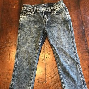 Old Navy Skinny Jeans Distressed Acid Wash (Girls)